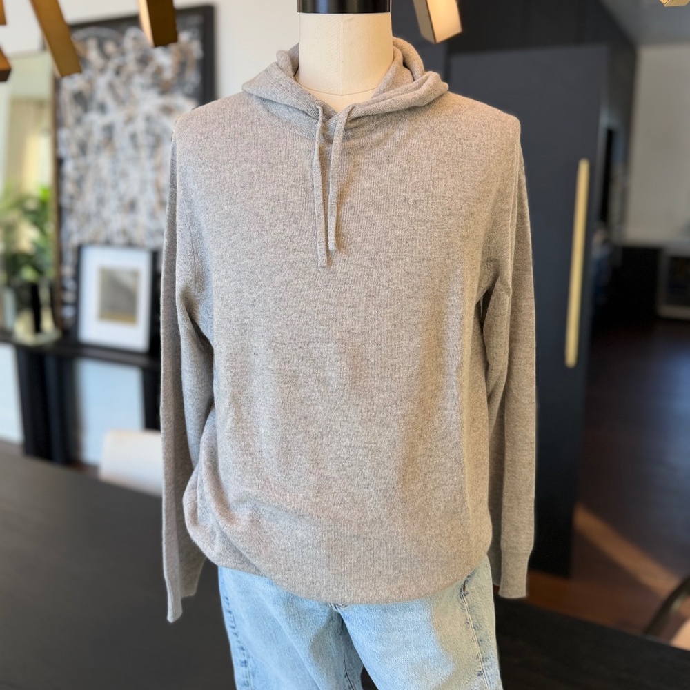 Men's J Crew 100% Cashmere Hoodie